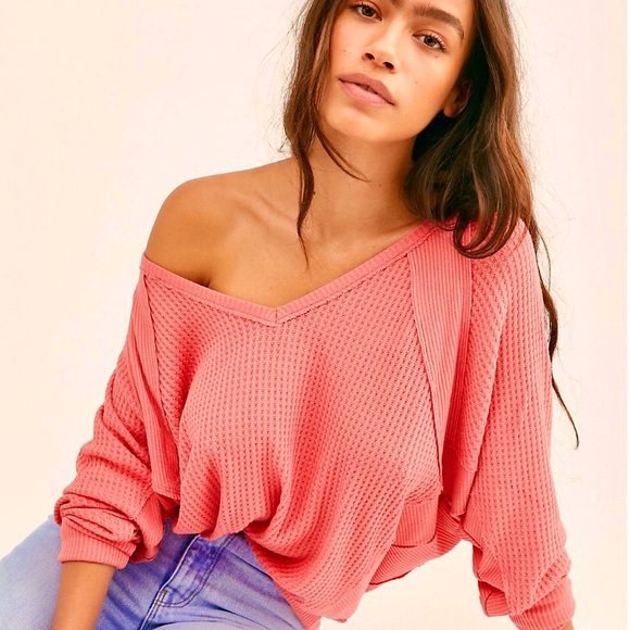 Free People Tops - NWT Free People Santa Clara Thermal Top